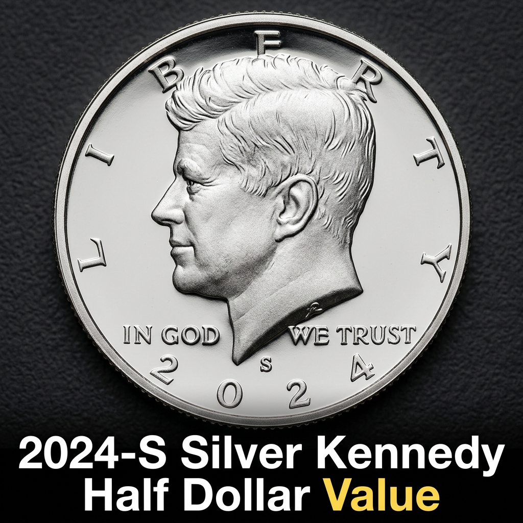 2024-S Silver Kennedy Half Dollar Worth More Than Face Value Heres What to Know