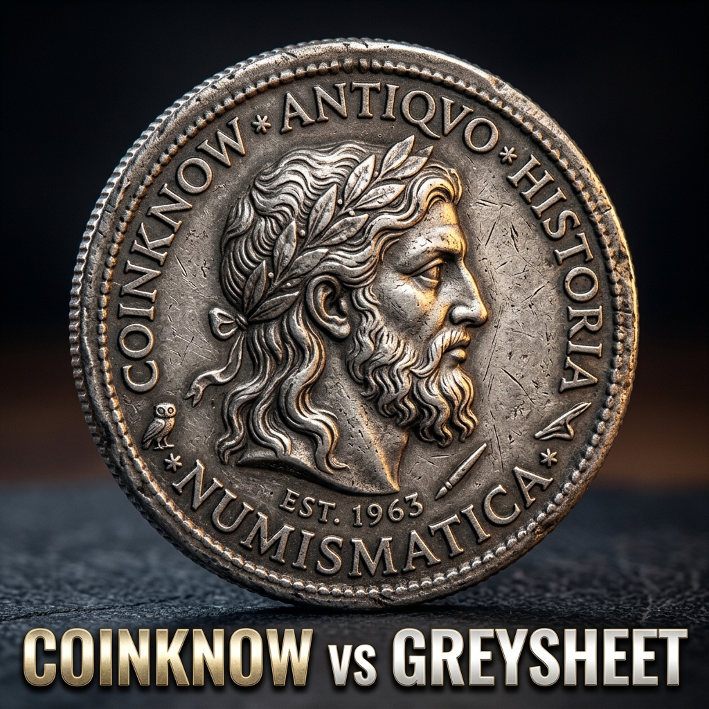 CoinKnow vs Greysheet comparison which coin pricing tool is best for your old collection