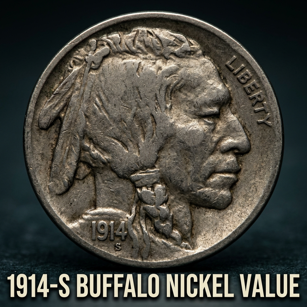 Discover How Much a 1914 S San Francisco Buffalo Nickel Is Worth Today