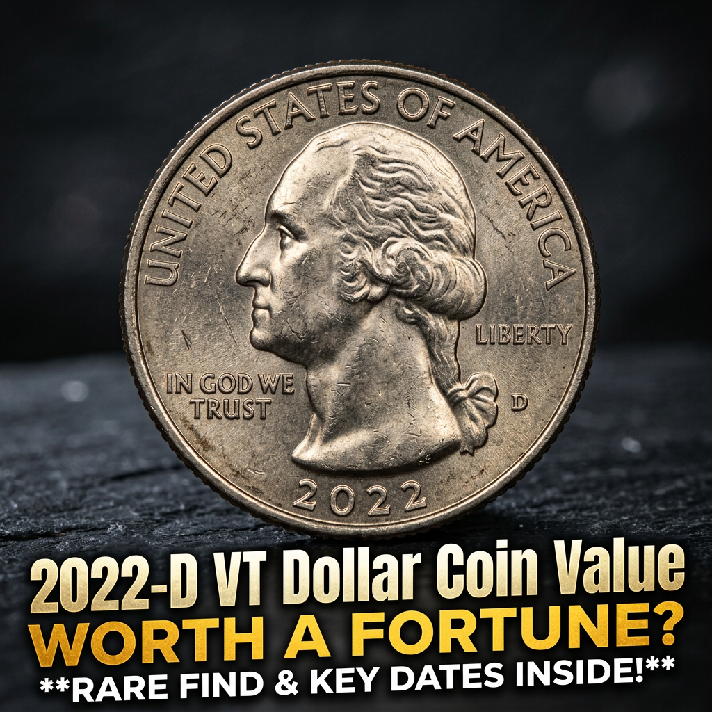 Exploring the Current 2022 D Vermont American Innovation Dollar Value and Collectibility