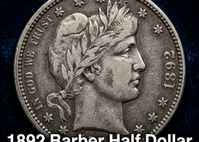 Finding an 1892 Barber Half Dollar No Mint Mark and Learning How Much It Is Worth Today