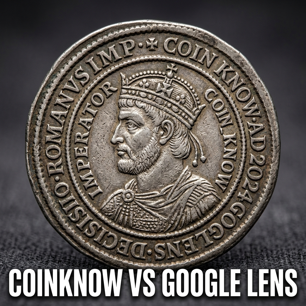 Finding out if your old coins are worth a fortune using CoinKnow or Google Lens