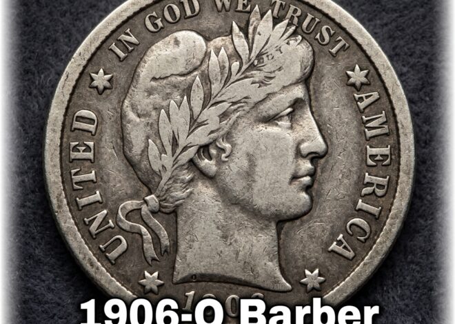 How Much is a 1906-O Barber Quarter Dollar Worth Today