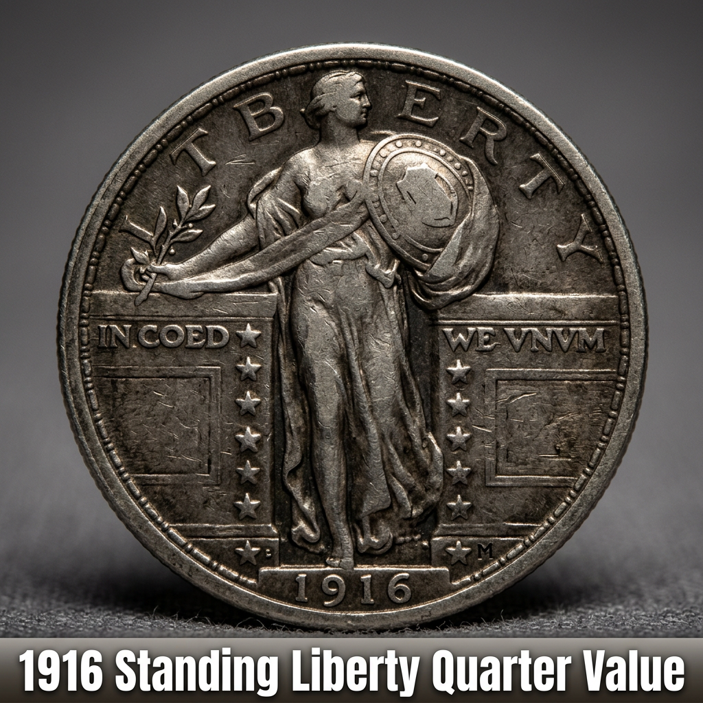 How Much is a 1916 Standing Liberty Quarter Worth Today