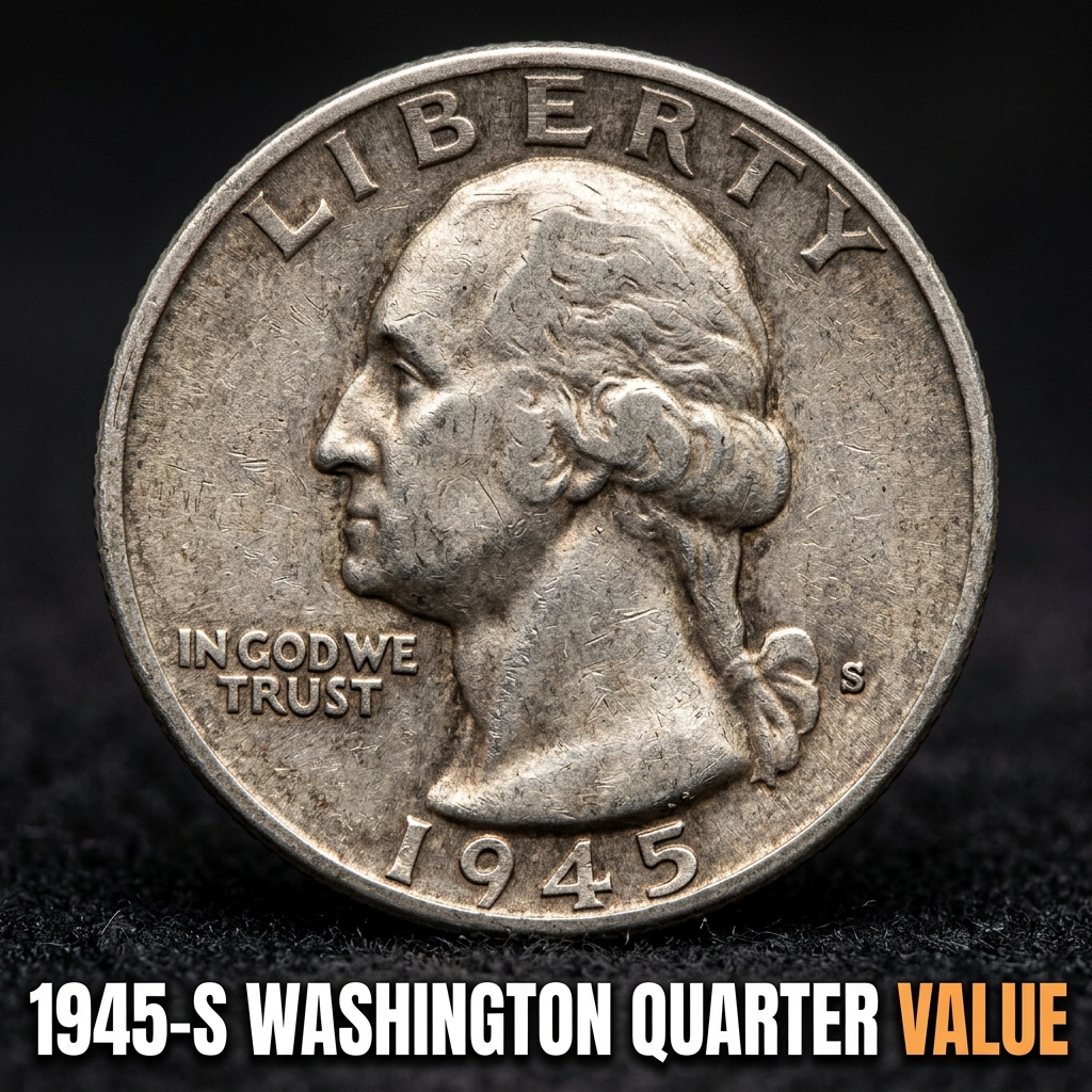 How Much is a 1945 S Washington Quarter Worth Today