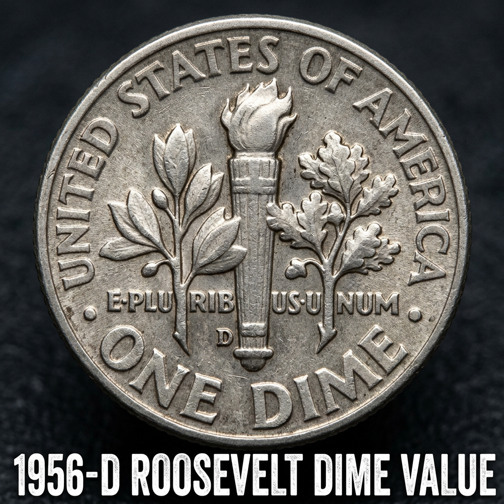 How Much Is a 1956 D Roosevelt Dime Worth Today