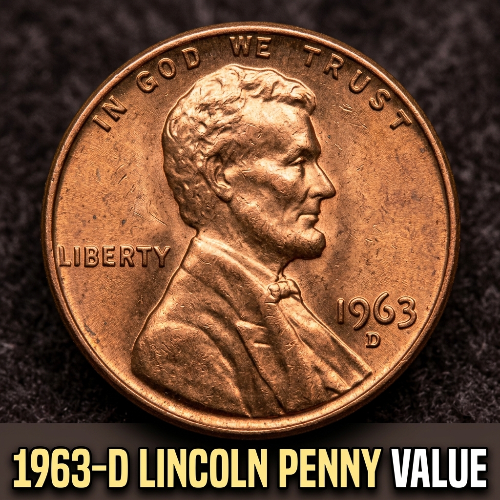 How Much is a 1963 D Lincoln Penny Worth Today and Which Ones are Rare
