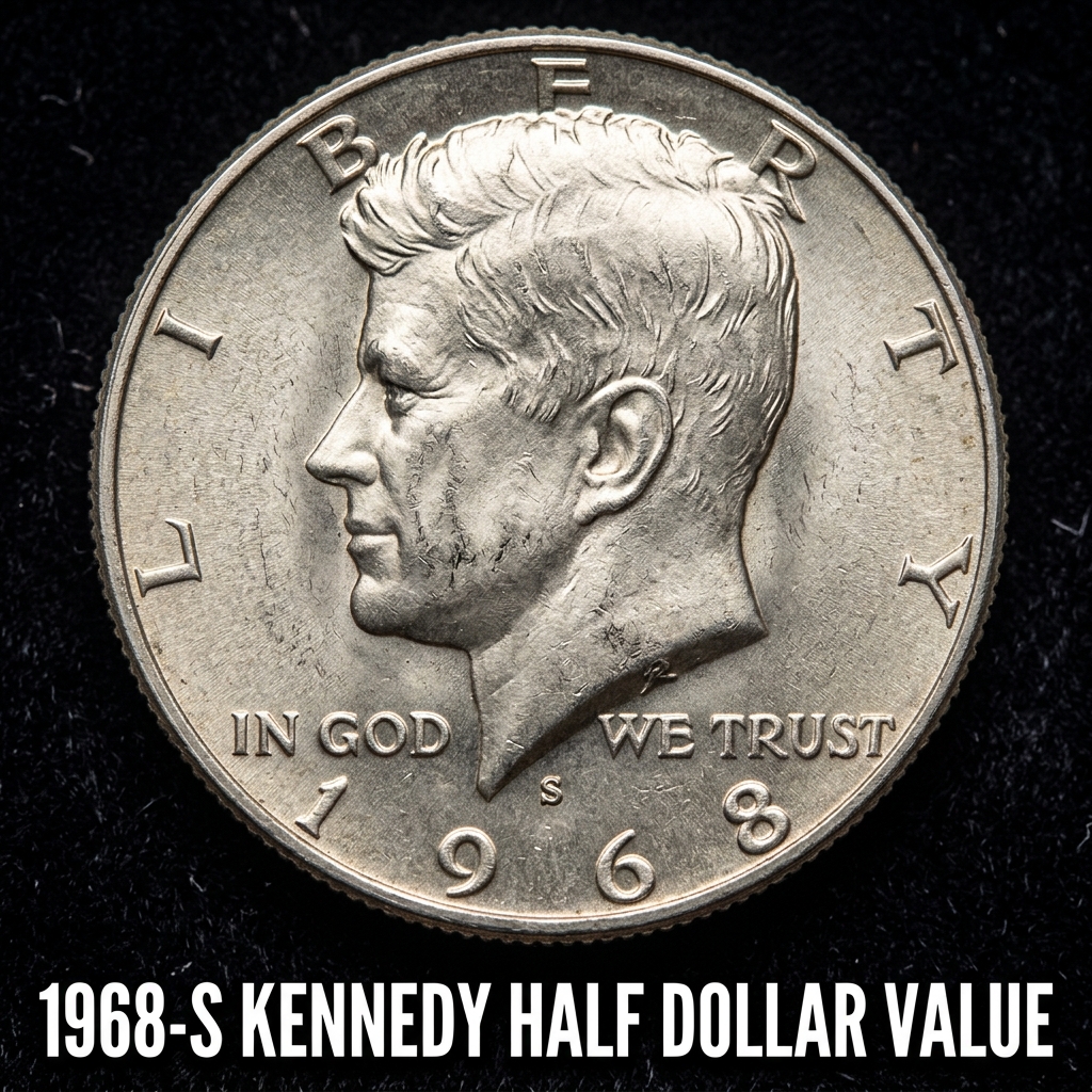 How Much is a 1968-S Kennedy Half Dollar Worth Today