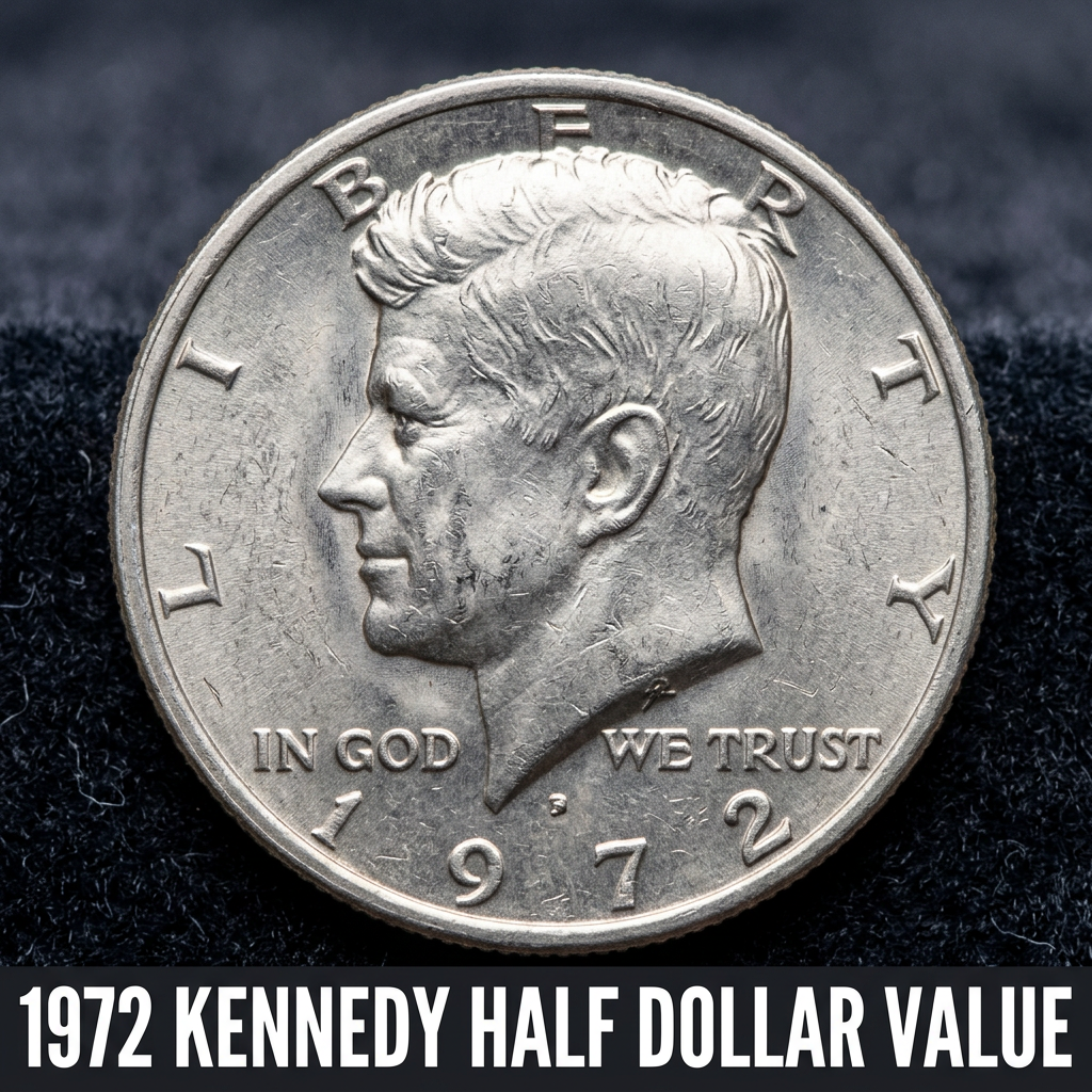 How Much Is a 1972 Kennedy Half Dollar Worth Today