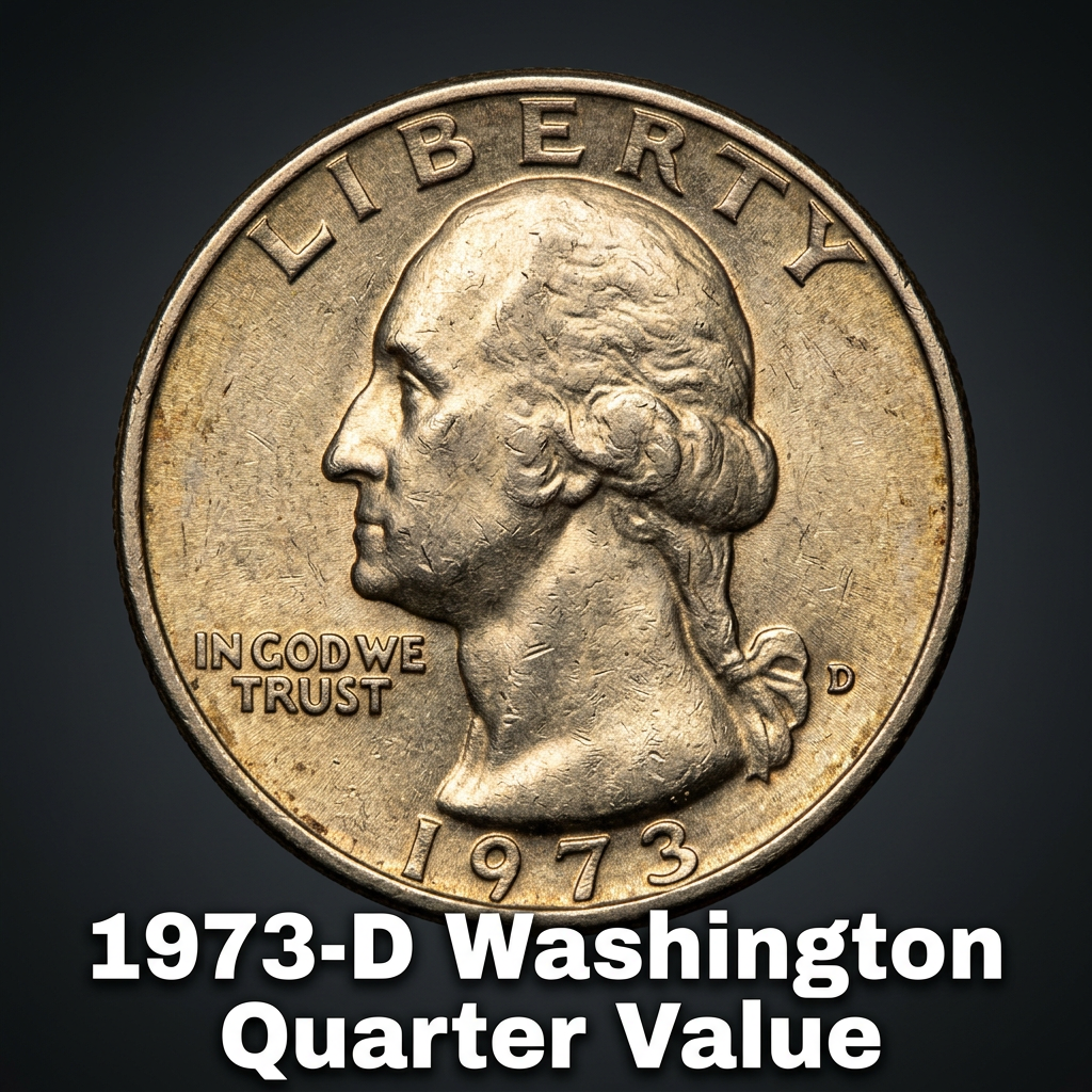 How Much is a 1973 D Washington Quarter Worth Today