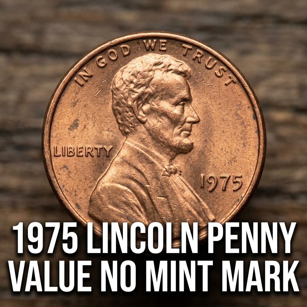 How Much Is a 1975 Lincoln Penny No Mint Mark Worth Today
