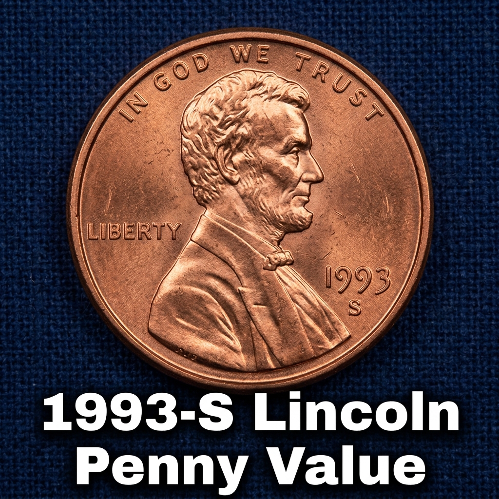 How Much is a 1993 S Lincoln Penny Worth Today