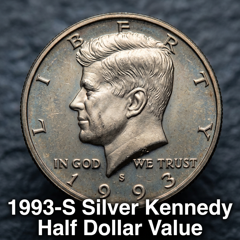 How Much is a 1993 S Silver Kennedy Half Dollar Worth Today