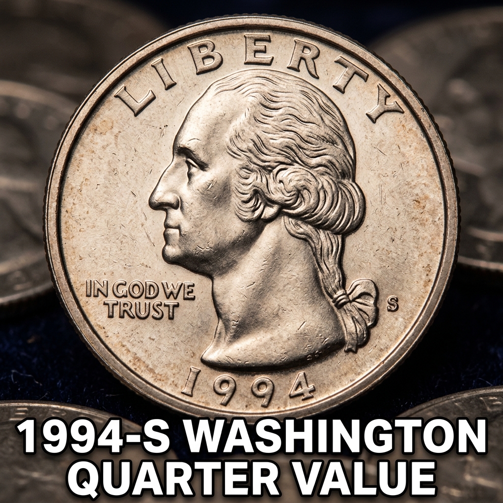 How Much is a 1994 S Washington Quarter Worth Today