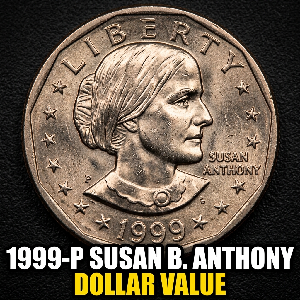 How Much Is A 1999 P Susan B Anthony Dollar Worth Today