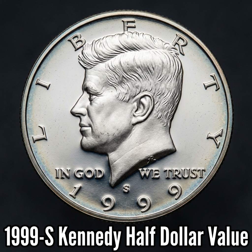 How Much Is a 1999 S Kennedy Half Dollar Worth Today