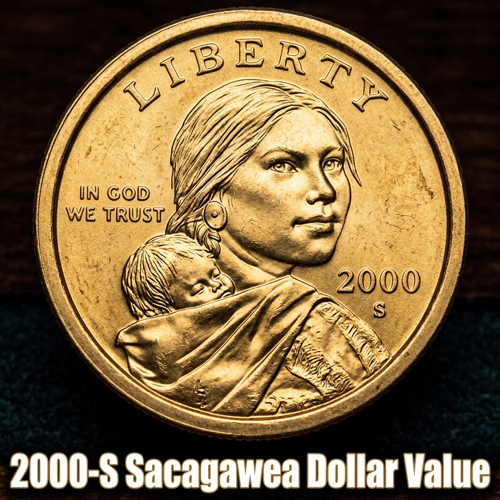 How Much Is a 2000-S Sacagawea Dollar Worth Today