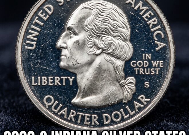 How Much is a 2002 S Indiana Silver Quarter Worth Today