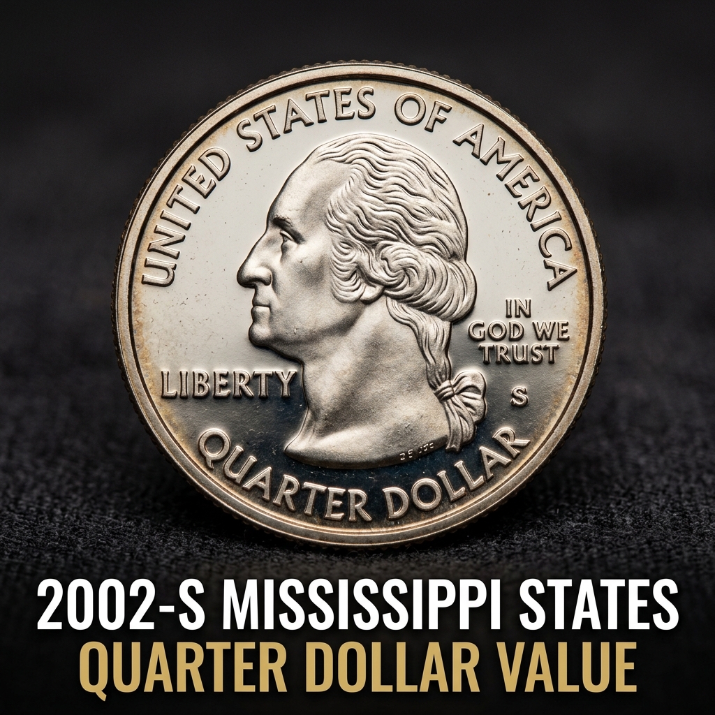 How Much is a 2002 S Mississippi State Quarter Worth Today