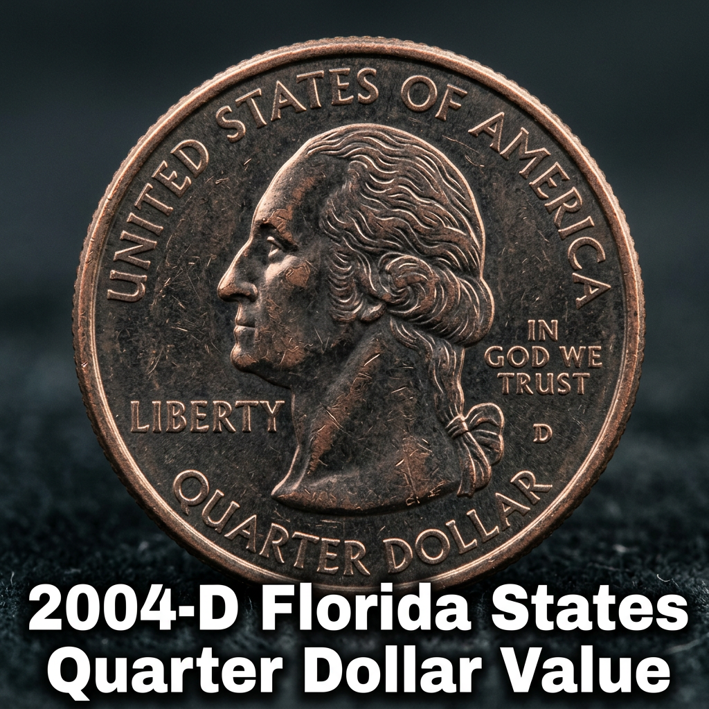 How Much Is a 2004 D Florida State Quarter Worth Today