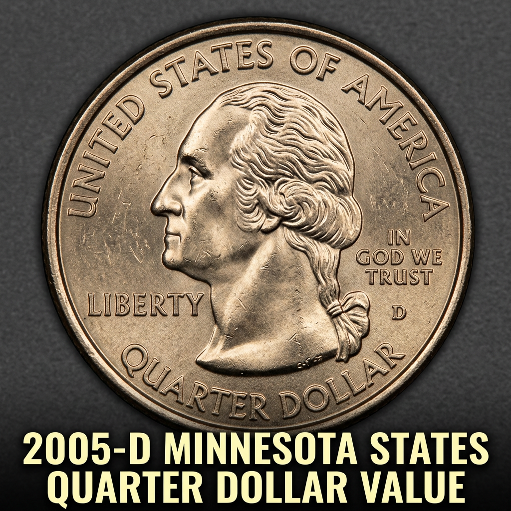 How Much is a 2005 D Minnesota State Quarter Worth Today
