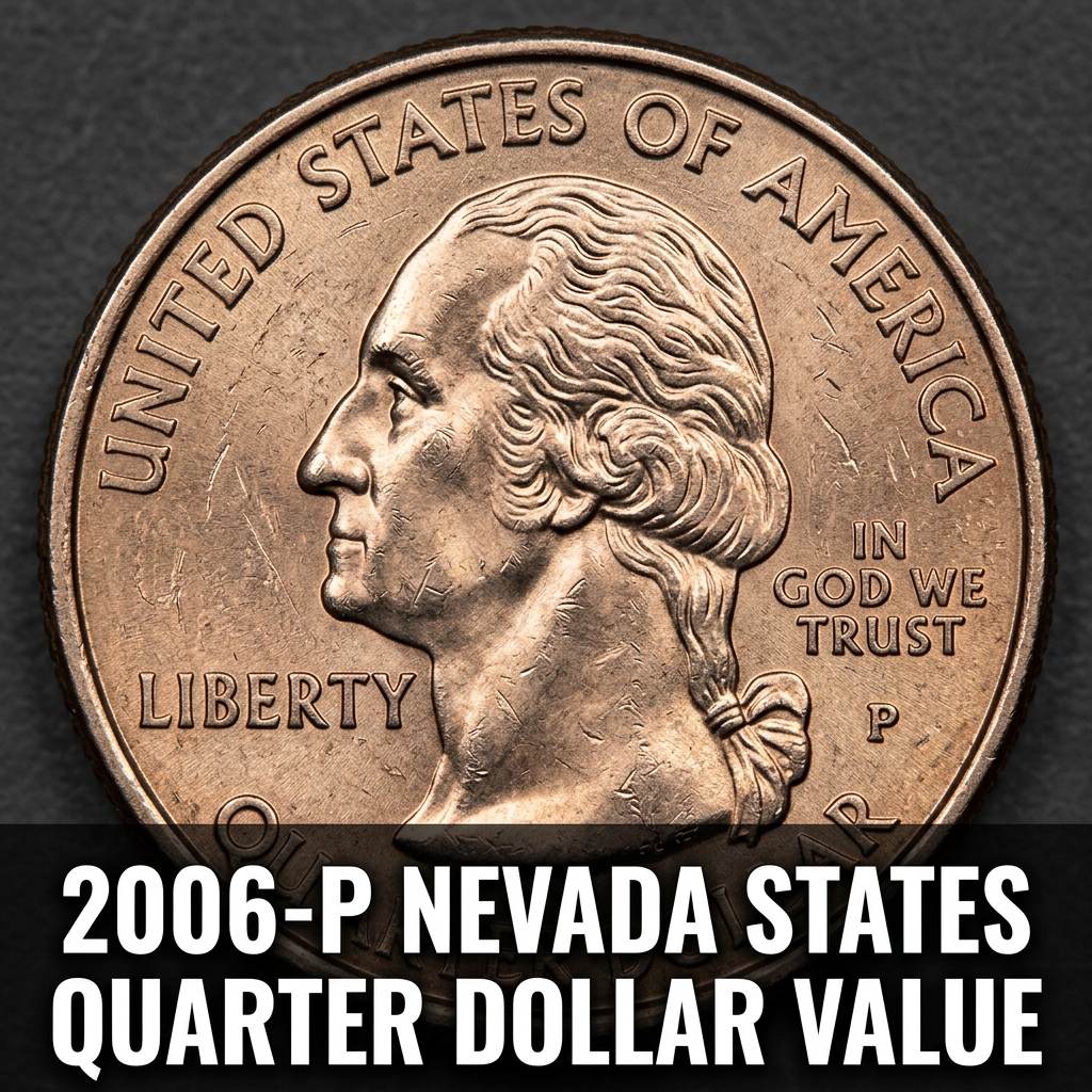 How Much is a 2006 P Nevada State Quarter Worth Today