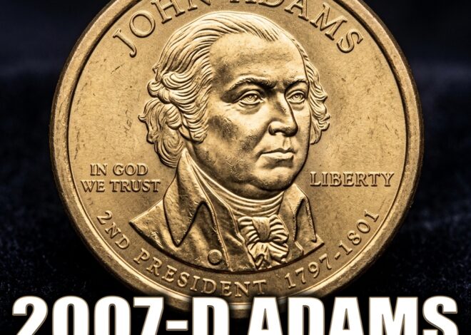 How Much Is a 2007 D John Adams Dollar Coin Worth Today