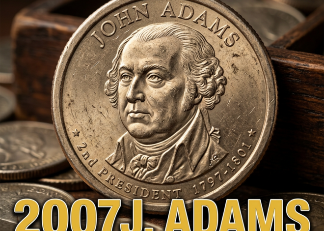 How Much is a 2007 J Adams Dollar Coin Worth Today