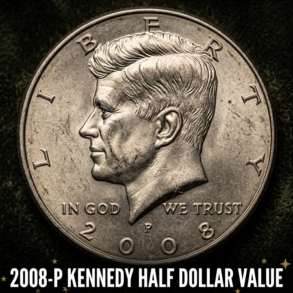 How Much Is a 2008 P Kennedy Half Dollar Worth Today