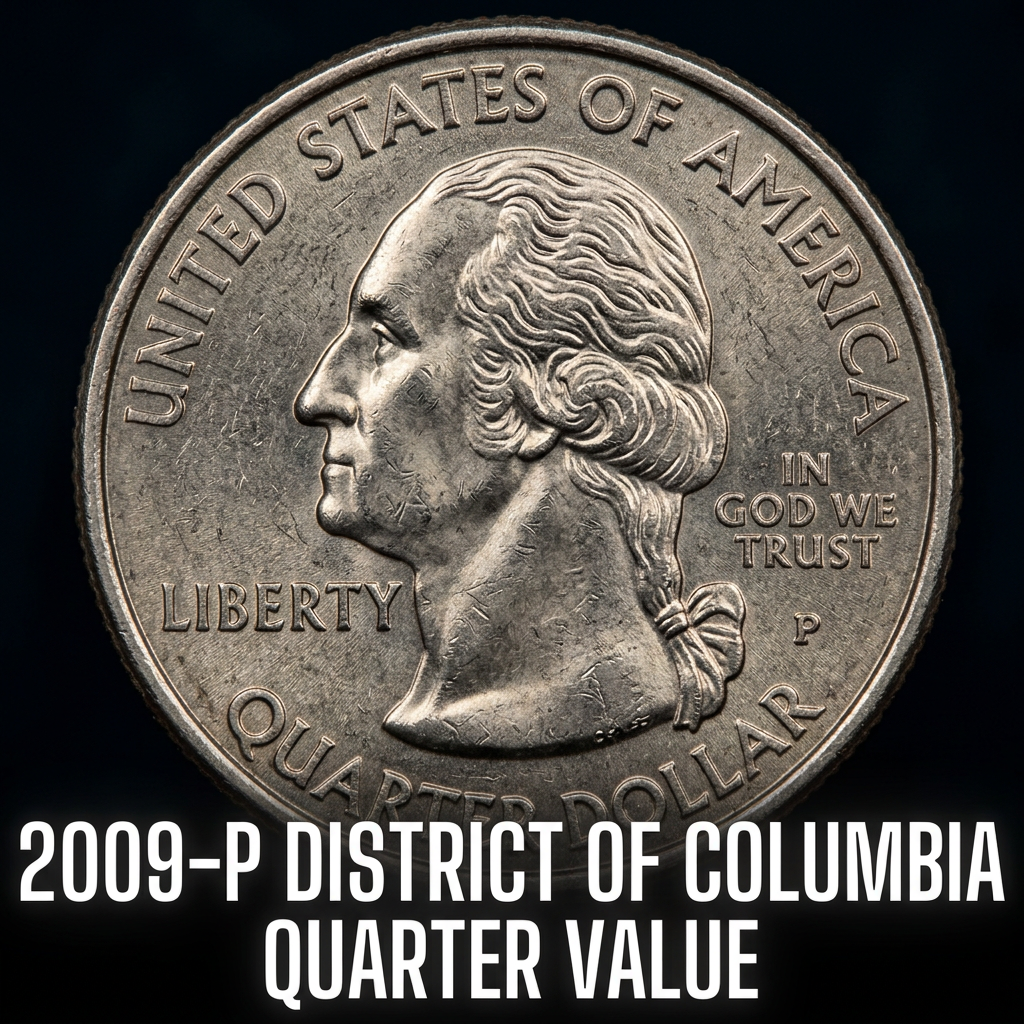 How Much Is a 2009 P District of Columbia Quarter Worth Today
