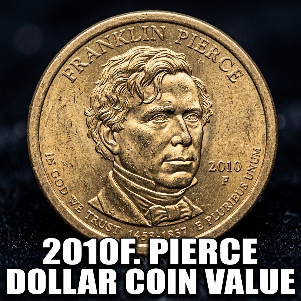 How Much is a 2010 Franklin Pierce Dollar Coin Worth Today
