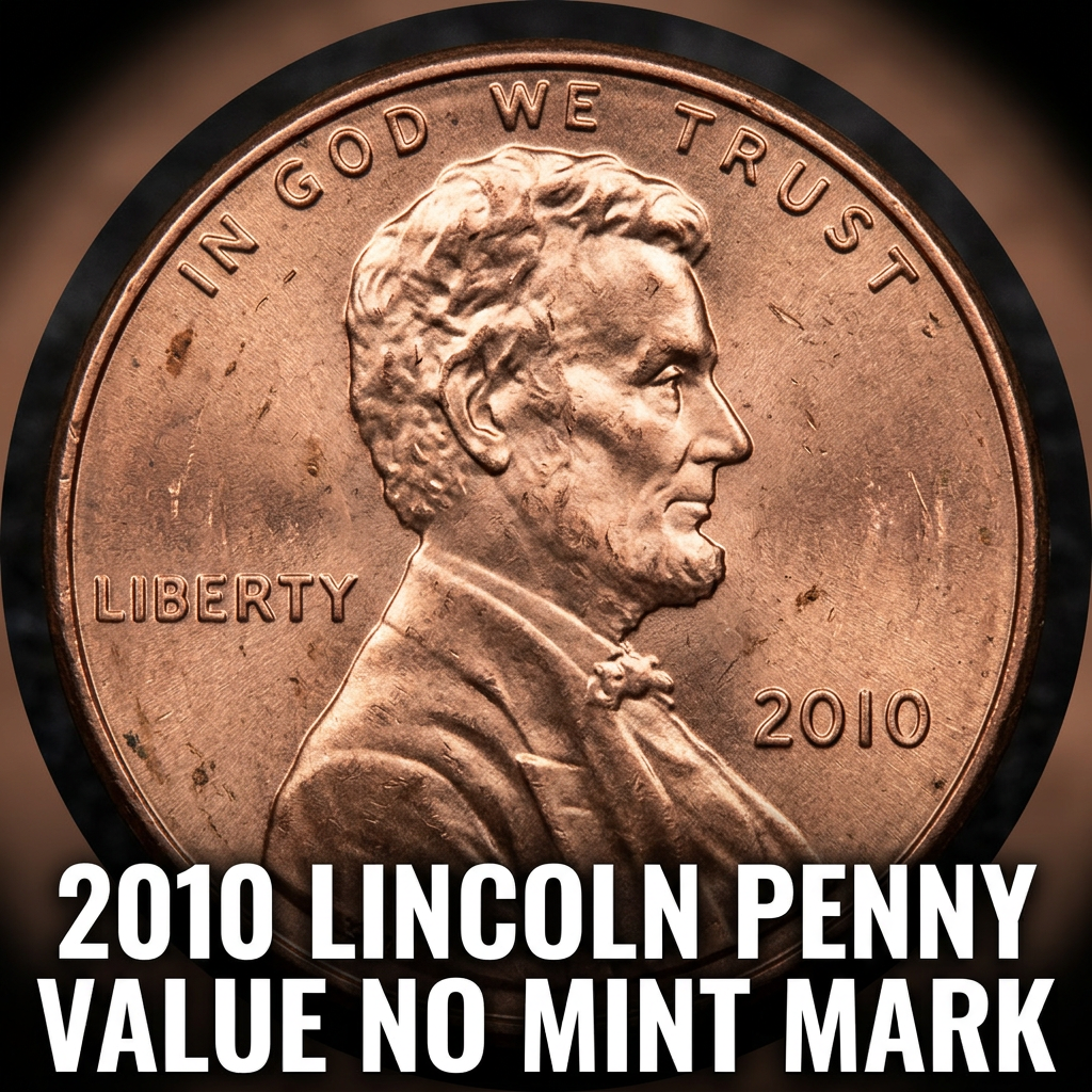 How Much is a 2010 Lincoln Penny With No Mint Mark Worth Today