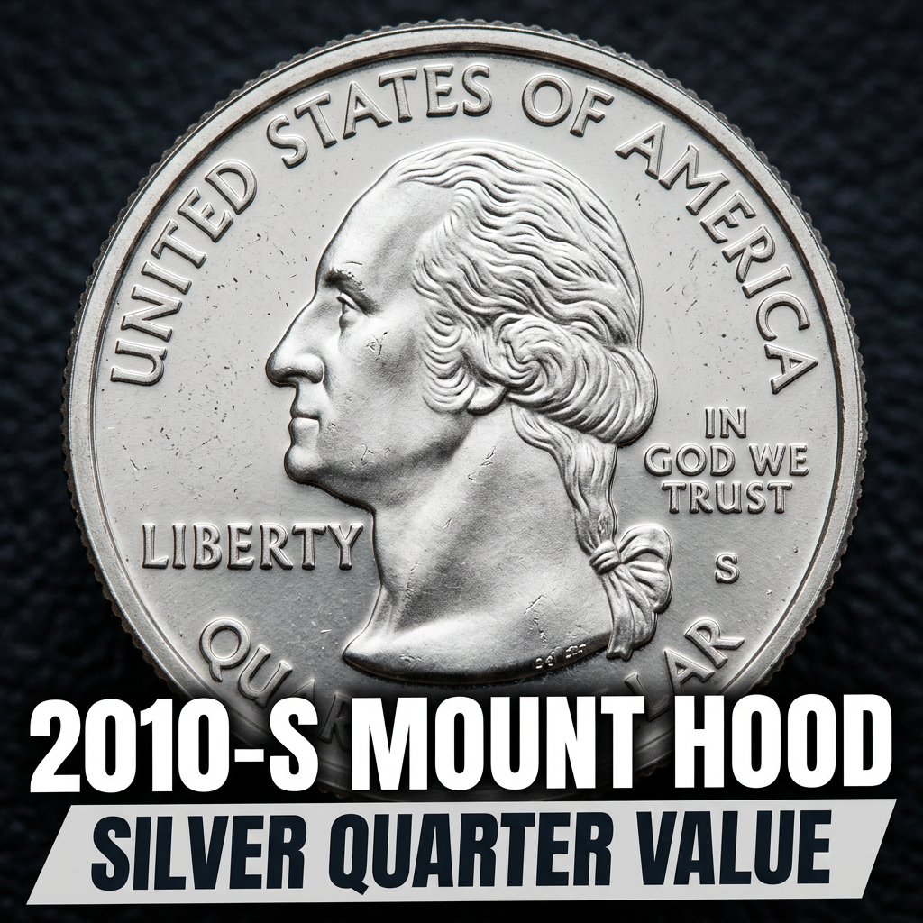 How Much is a 2010 S Mount Hood Silver Quarter Worth Today