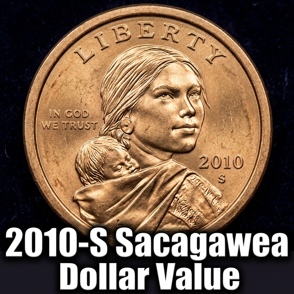 How much is a 2010 S Sacagawea Proof Dollar worth today