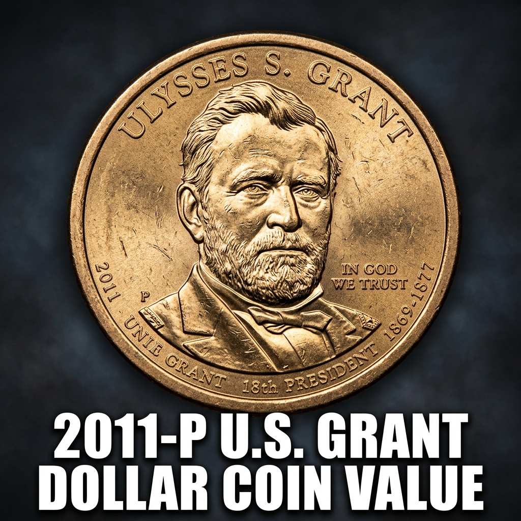 How Much is a 2011 P Ulysses S Grant Presidential Dollar Worth Today