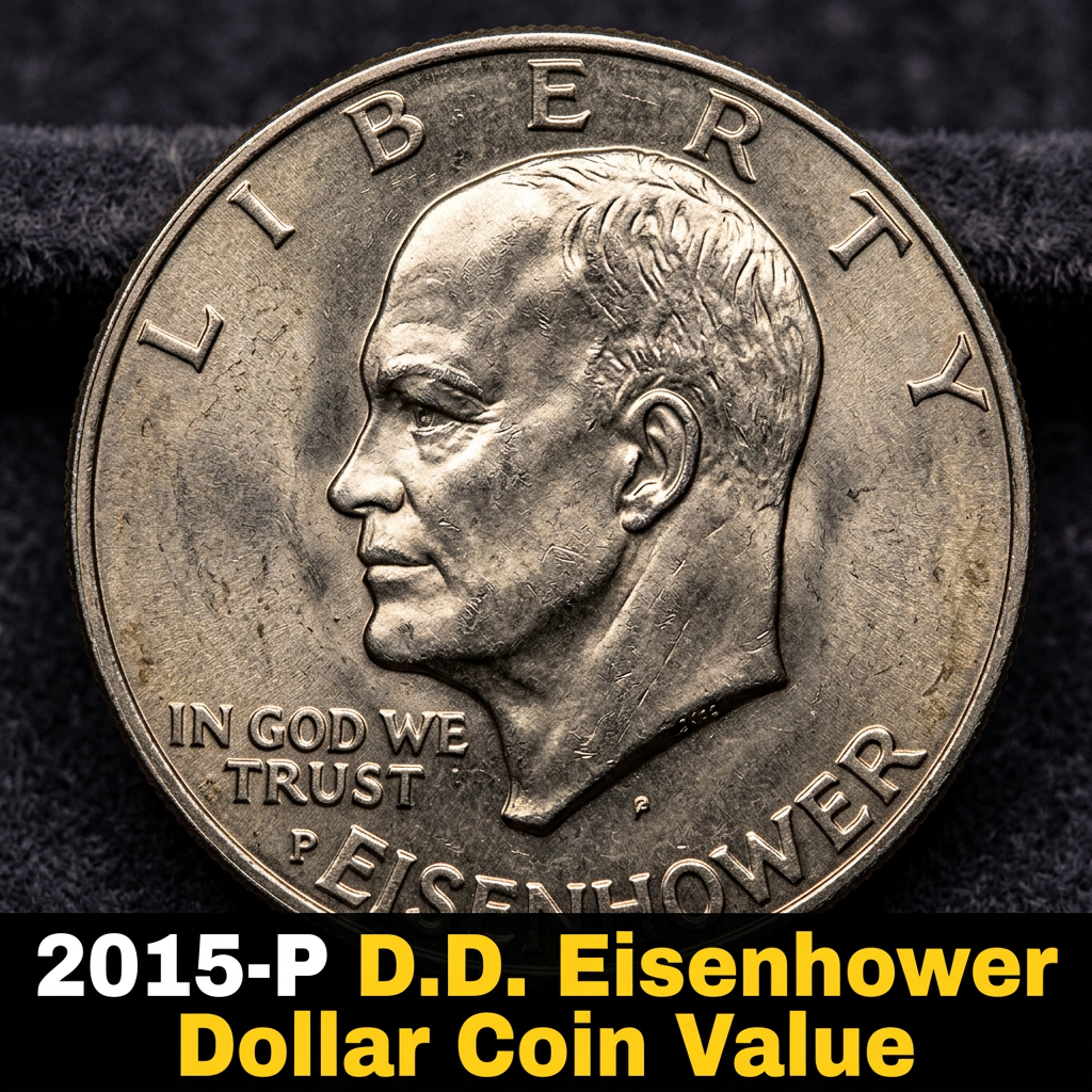 How Much is a 2015 P Eisenhower Presidential Dollar Worth Today