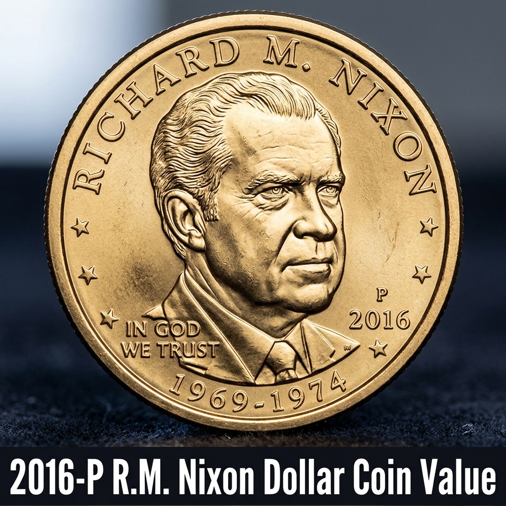 How Much is a 2016 P Richard Nixon Dollar Worth Today