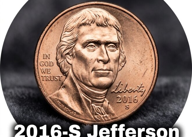 How Much is a 2016 S Jefferson Nickel Worth Today