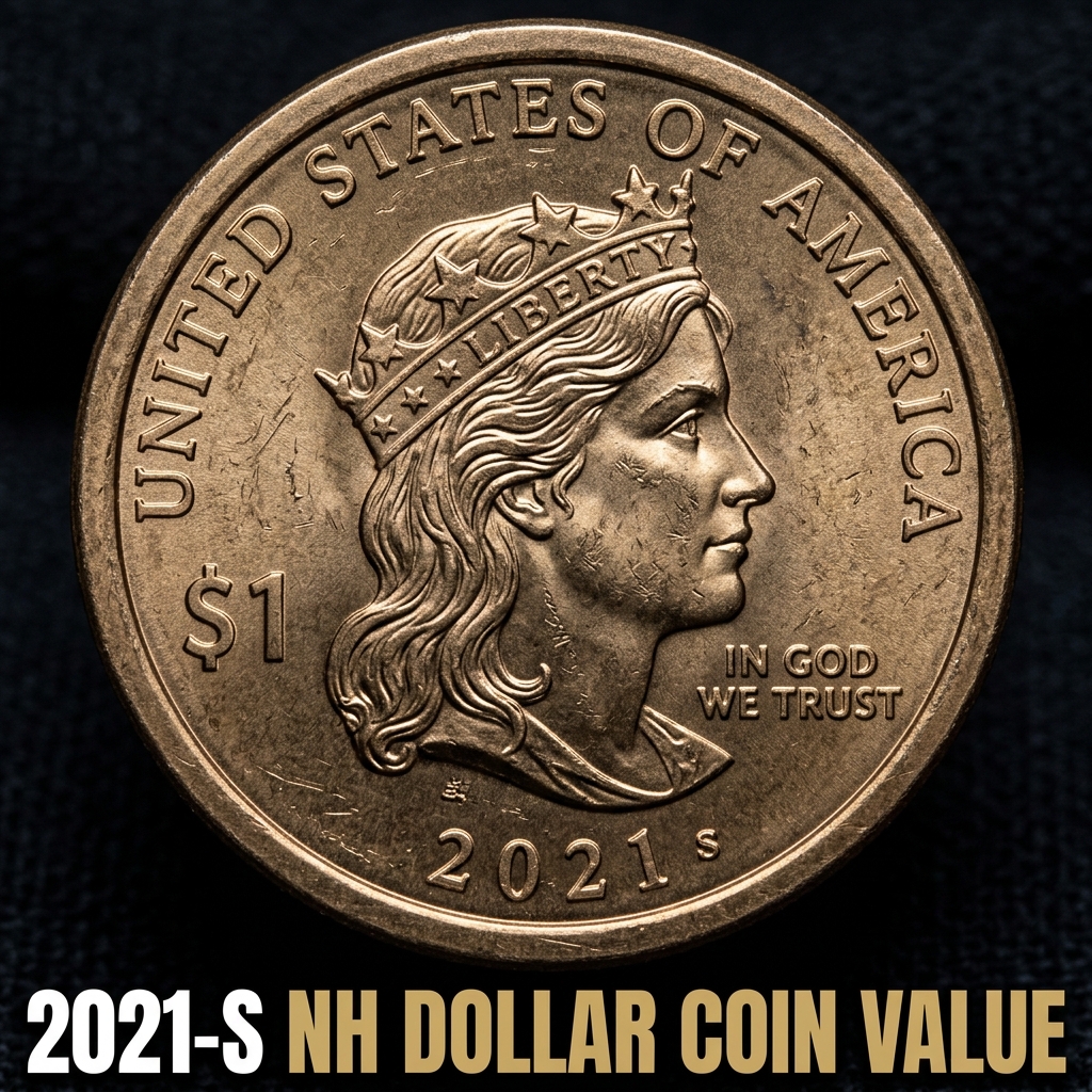 How Much is a 2021 S New Hampshire American Innovation Dollar Worth Today