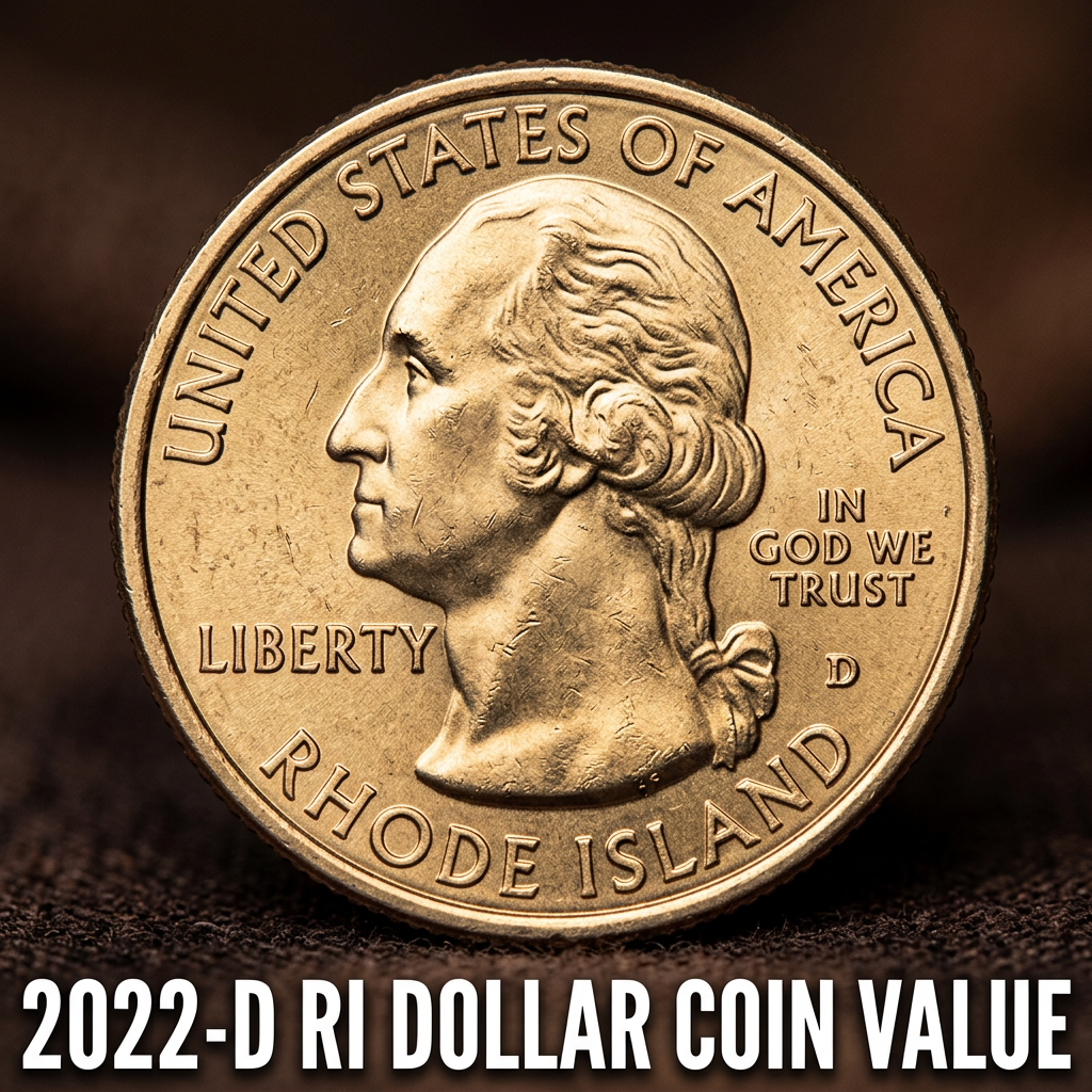 How Much is a 2022 D Rhode Island American Innovation Dollar Worth Today