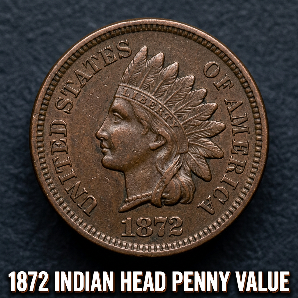 How Much is an 1872 Indian Head Penny Worth Today