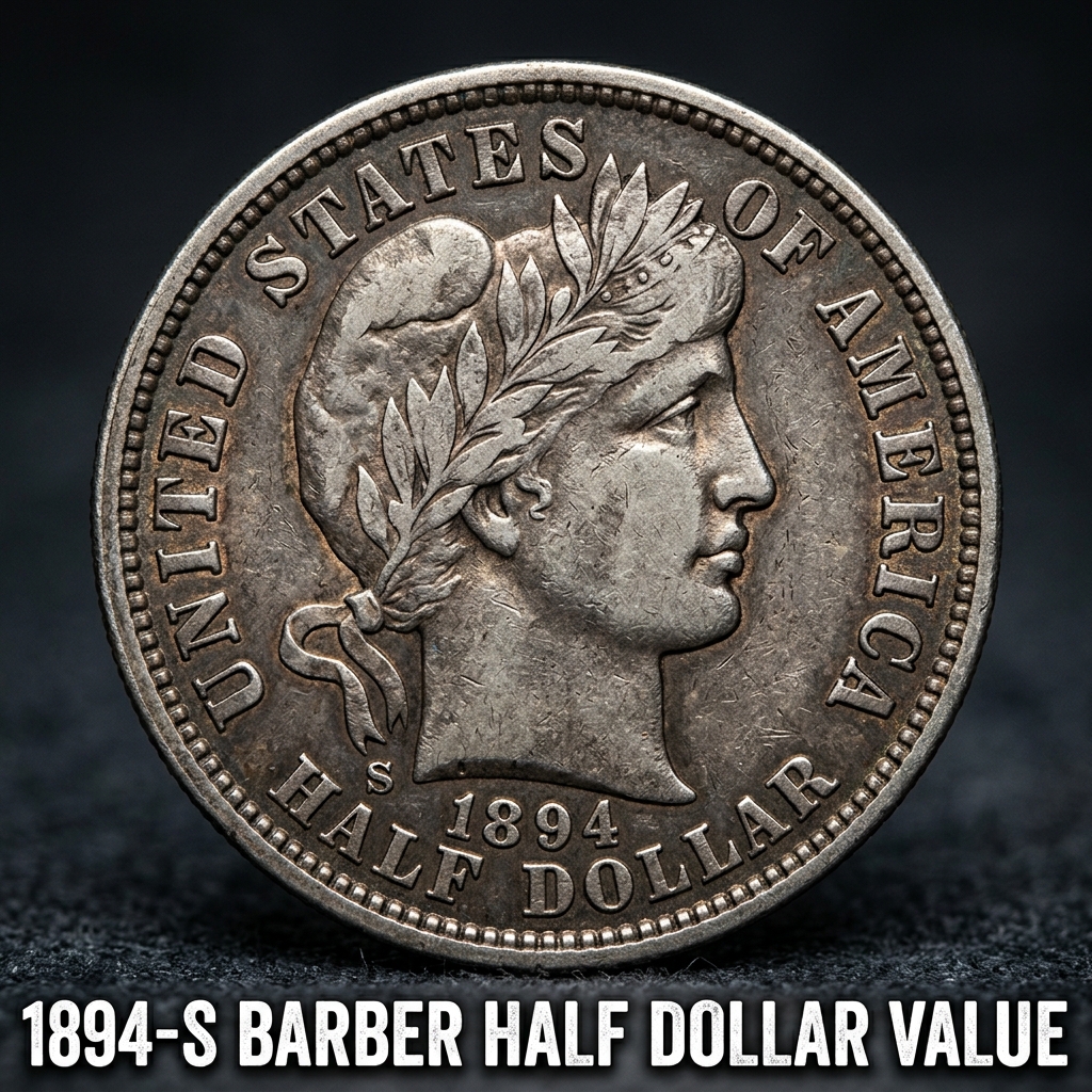How Much is an 1894-S Barber Half Dollar Worth and How to Spot a Rarity