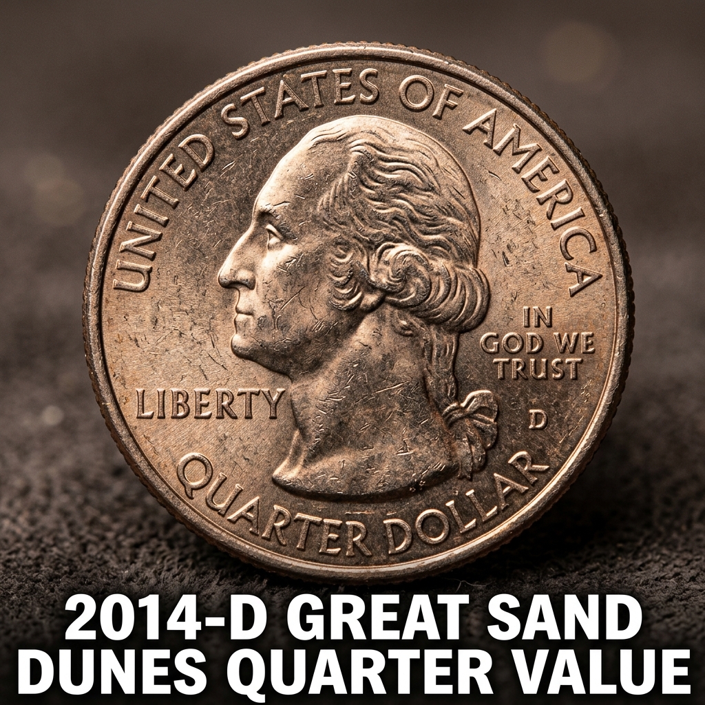 How Much Is My 2014 D Great Sand Dunes Quarter Worth Today