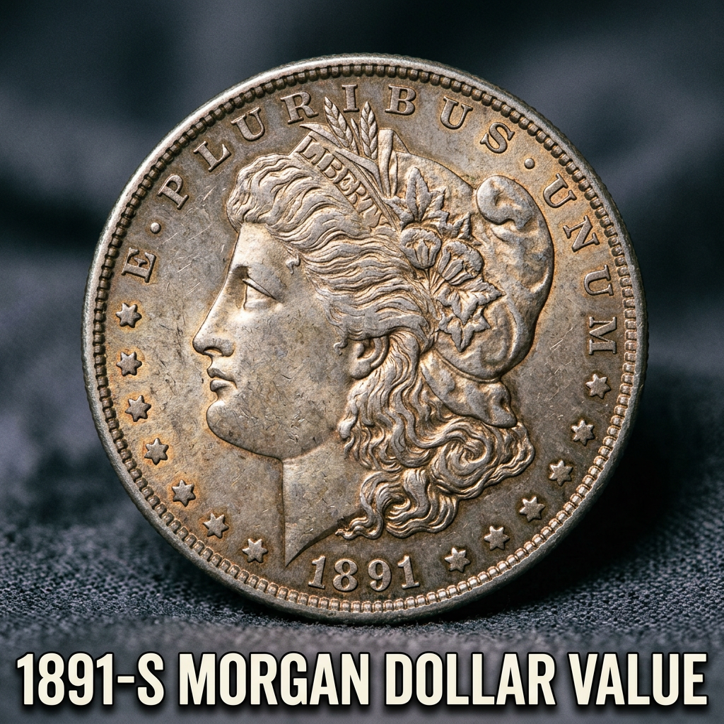 How Much Is the 1891-S Morgan Silver Dollar Worth Today