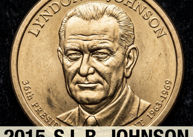 How much is the 2015 S Lyndon B Johnson Dollar worth today