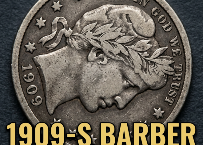 How Much Is Your 1909-S Barber Half Dollar Value Worth Today