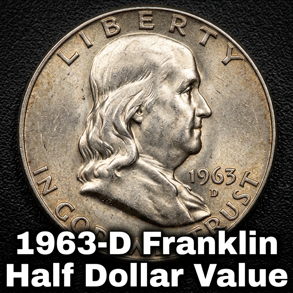 How Much Is Your 1963 D Franklin Half Dollar Worth Today