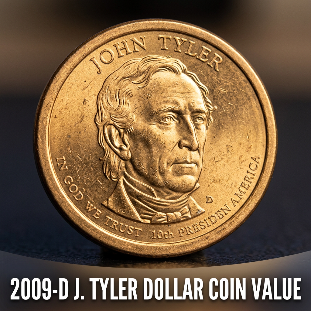How Much Is Your 2009 D John Tyler Dollar Coin Worth Today