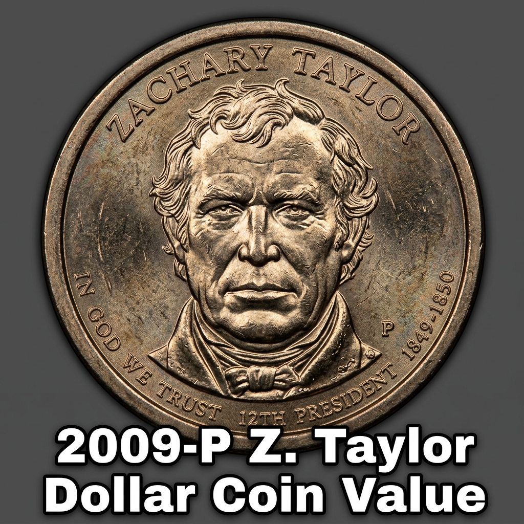 How Much Is Your 2009 P Zachary Taylor Dollar Coin Worth Today