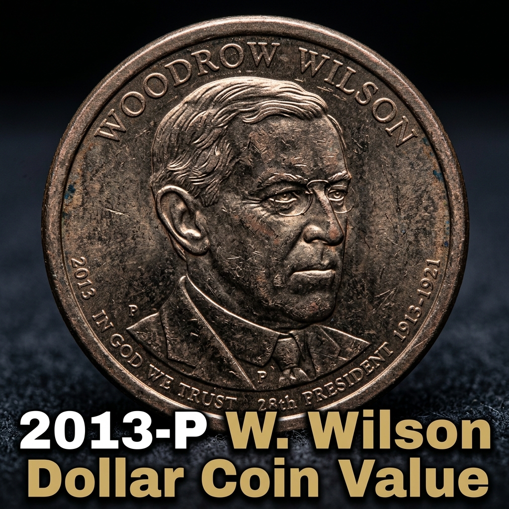 How Much Is Your 2013 P Woodrow Wilson Dollar Worth Today